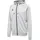 Move Cotton Zip Hoodie Hooded Sweatshirt Grey Melange S