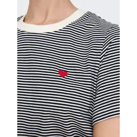 Jdy JDYPISA S/S PRINT TOP JRS NOOS Weiß S