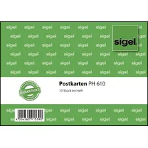 Sigel Postkarte Formularbuch PH610