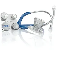 MDF Instruments ProCardial C3 Titan Kardiologie Zweikopf-Stethoskop mit umbaubarem Bruststück für Erwachsene, Kinder, Säuglinge und Neugeborene - Gratis-Parts-for-Life - Königsblau (MDF797CCT-10)