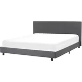 Beliani Albi 180 x 200 cm Grau