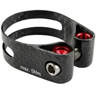 PROCRAFT Sattelklemme SPC1 Carbon 36,0 mm Rot