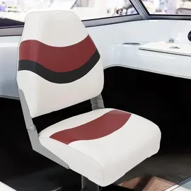 vidaXL Bootssitze mit Podest 2 Stk. 360° Drehbar
