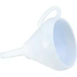 Universaltrichter HDPE 350mm Siebeinsatz Griff Überlaufrand 0,79kg gerade - natur