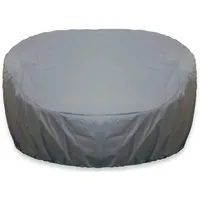 Abdeckplane Abdeckung Sonneninsel Schutzhülle Oval 235cm Anthrazit Premium WASSERDICHT Liegeinsel Liege Abdeckplane Abdeckung Plane Rattan Garten Möbel Haube Hülle