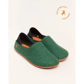 Gottstein Wool Slip-On Grün/Orange 43