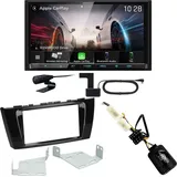 Kenwood DMX8021DABS Android Auto CarPlay Einbauset für Mitsubishi Space Star