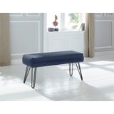 exxpo - sofa fashion Sitzbank »Doppio«, Frei im Raum stellbar, blau