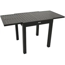 DEGAMO Balkon-Ausziehtisch ALCUDIA 70/140x70cm, Aluminium anthrazit