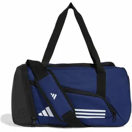 adidas Essentials 3-Stripes Duffel Bag, Dark Blue/White, Xs