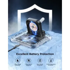 Joyroom JR-WQW02 Magnetisches Ladegerät für Samsung Galaxy Watch Schwarz