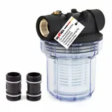 Grafner Wasserfilter Filter für Hauswasserwerk und Gartenpumpe