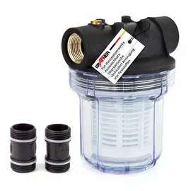 Grafner Wasserfilter Filter für Hauswasserwerk und Gartenpumpe