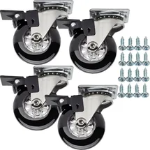 SOTech Möbelrolle 4 Stück Ø 50 mm 5,0 x 2,05 x 6,4 cm