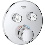 Grohe Grohtherm SmartControl Thermostat mit 2 Ventilen chrom (29119000)