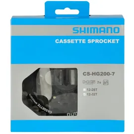 Shimano Kassette 7-fach 12-32 Zähne Schwarz