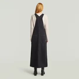 G-Star Skater Maxi Dungaree Kleid Worn In Oyster Shell 44