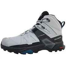 Salomon X Ultra 4 Mid Goretex Breite Wanderschuhe - Quarry / Black / Legion Blue - EU 42