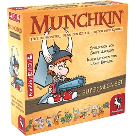 Pegasus Spiele Munchkin Super-Mega-Set