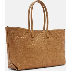 Liebeskind Berlin Chelsea Crocodile Shopper L cognac