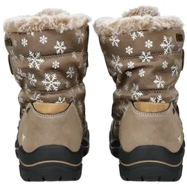 Mustang Stiefelette Stiefelette Kunstleder/Textil - Taupe - 37