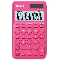 Casio SL-310UC-RD Taschenrechner Tasche Einfacher Taschenrechner Rot