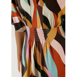 Aniston SELECTED Maxikleid Bunt Schwarz 36