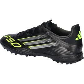 adidas F50 League TF Herren Core Black/Iron Metallic/Lucid Lemon 43 1/3