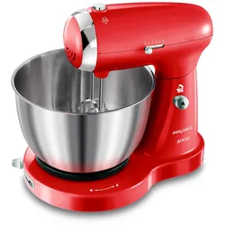 SOGO RETRO Reihe Küchenmaschine beige 3-IN-1 Mixer, Rührgerät & Teigmaschine
