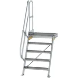 Günzburger MUNK Aluminium-Treppe Plattform 60° 5 Stufen