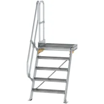 Günzburger MUNK Aluminium-Treppe Plattform 60° 5 Stufen