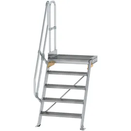 Günzburger MUNK Aluminium-Treppe Plattform 60° 5 Stufen