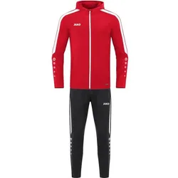 JAKO Kinder Sportanzug Trainingsanzug Polyester, rot, 128