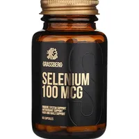Grassberg Selenium 100 mcg (60 Caps) Unflavoured EUR/kg)