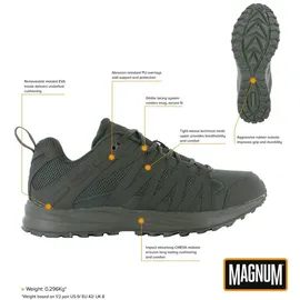 Magnum Halbschuhe, "MAGNUM", Storm Trail Lite, oliv - 47