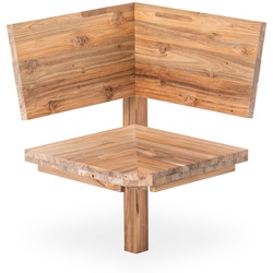 Eckteil Unit - Teak recycelt