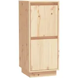 vidaXL Sideboard 31,5x34x75 cm Massivholz Kiefer