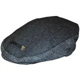 Guinness Herren GRY GUIN TWEED FLAT CAP Schirmmütze, Grau (Grau Grau), Large - L