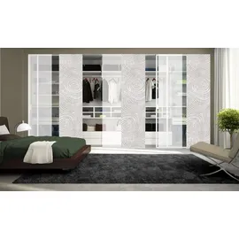 HOME WOHNIDEEN Maderas 60 x 245 cm weiß 6 St.