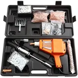 Vevor Punktschweißgerät Ausbeulspotter 800W Set Bolzenschweißgerät Ausbeuler 5 Schweißmodi Ausbeulwerkzeug 425mm Gleithammer Geeignet für Kohlenstoffstahl Edelstahl Eisen verzinktes Blech usw.
