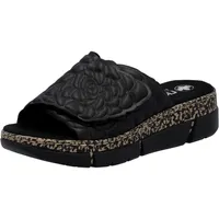 Rieker Damen V2351 Pantolette, Schwarz, 38 EU