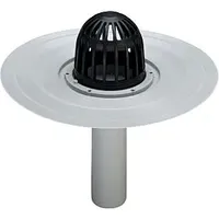 Viega Advantix Balkon-/Terrassenablauf 289409 DN 70, Kunststoff grau, Ablauf