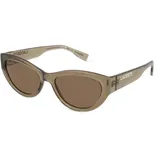 Lacoste L6013S Unisex-Sonnenbrille Vollrand Butterfly Kunststoff-Gestell, grün