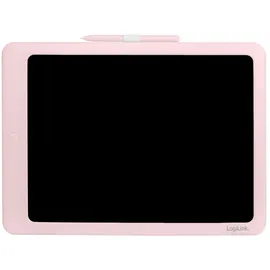 Logilink AA0182 - LCD-Kinderschreibtafel 14", lösch- und wiederbeschreibbar, Whiteboard-Rückseite, augenschonend, Pink