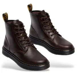 Dr. Martens Dr Martens für Herren. 41681200 Brookline Chukka Dunkelbraune Lederstiefeletten (40), Wohnung, Schnürsenkel, Lässig