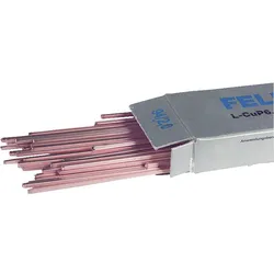 Felder-Kupfer-Hartlot DIN 8513 Vierkant-Stäbe 2 x 500 mm, 1kg