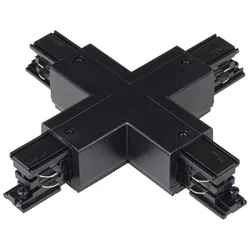 Kanlux Kreuzverbinder "TEAR N CON-X B" für "TEAR 3-Phasen-Stromschiene" Schwarz