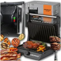 krumad Kontaktgrill 2000W schwarz