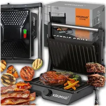 krumad Kontaktgrill 2000W schwarz