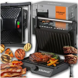 krumad Kontaktgrill 2000W schwarz